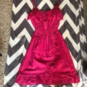 Pink anchor print Lilly dress